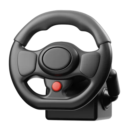 Steering Wheel  3D Icon