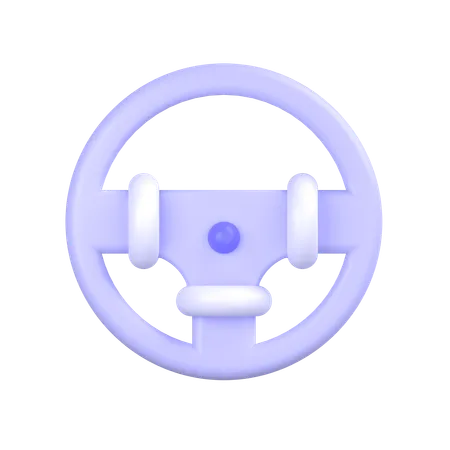 Steering Wheel  3D Icon