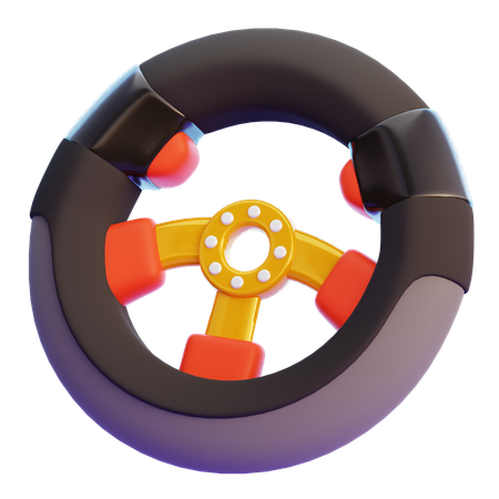 STEERING WHEEL  3D Icon