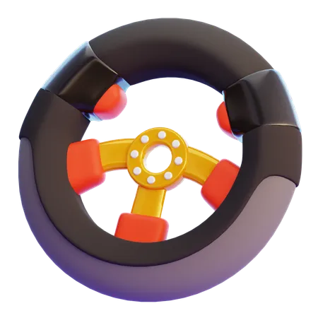 STEERING WHEEL  3D Icon