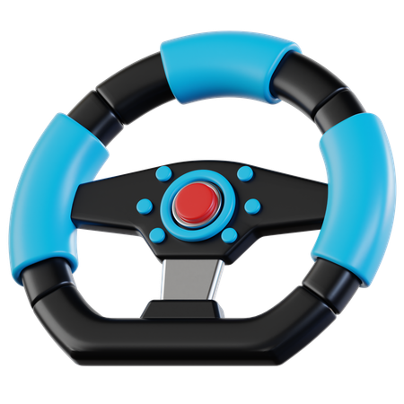 Steering Wheel  3D Icon