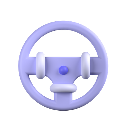 Steering Wheel  3D Illustration