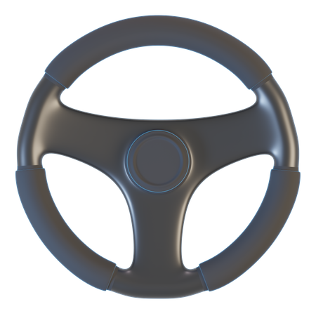 Steering wheel  3D Illustration