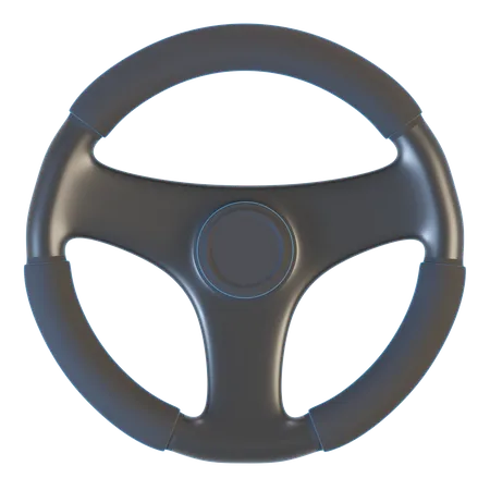 Steering wheel  3D Illustration