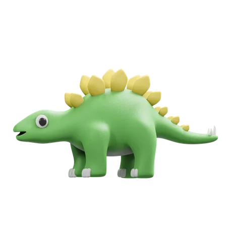 Stegosaurus  3D Icon