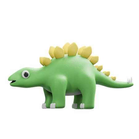 Stegosaurus  3D Icon