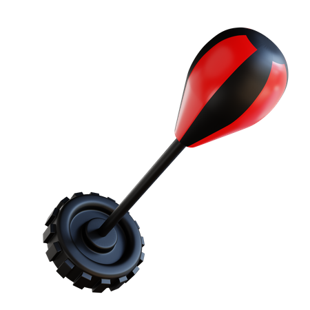 Stehender Speedball  3D Icon