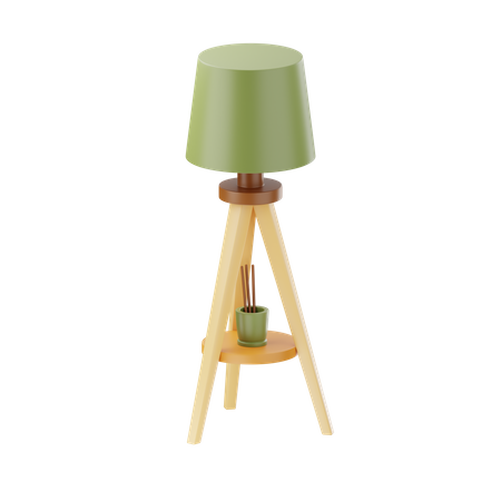 Stehlampe  3D Icon