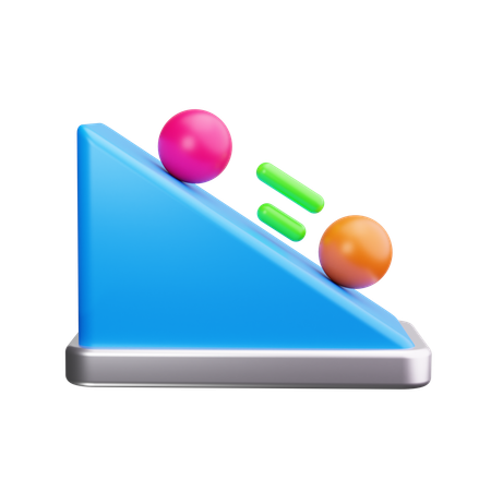 Steigungsgeschwindigkeit  3D Icon