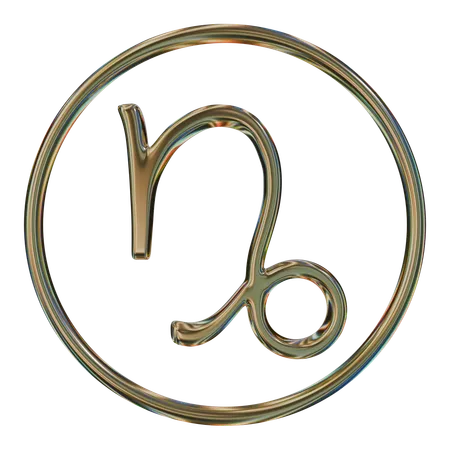 Steinbock, Tierkreis, 3d, Symbol  3D Icon