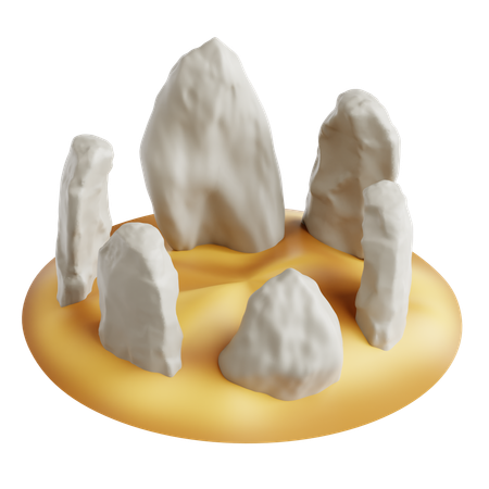 Steinkreis  3D Icon