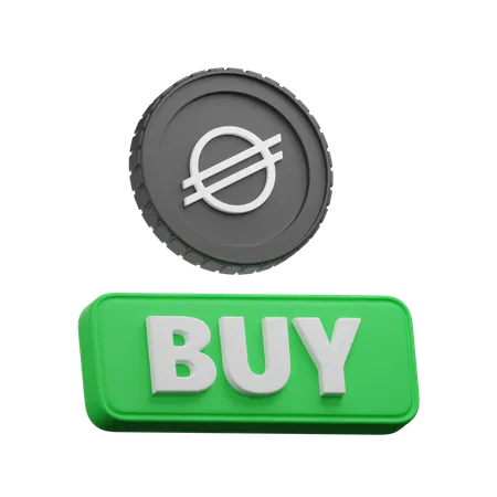 Stellar Buy  3D Icon