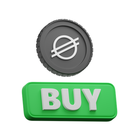 Stellar Buy  3D Icon