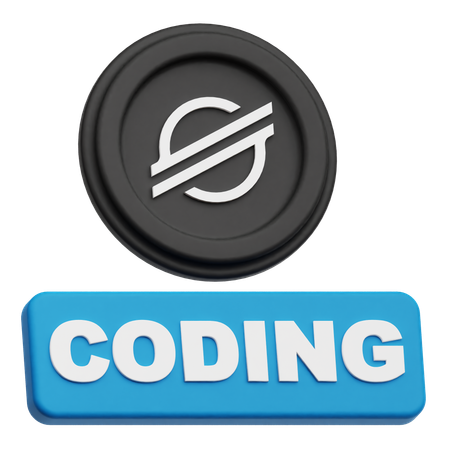Stellar Coding  3D Icon