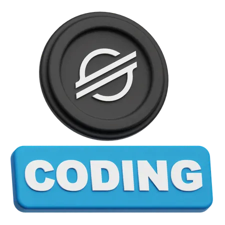 Stellar Coding  3D Icon