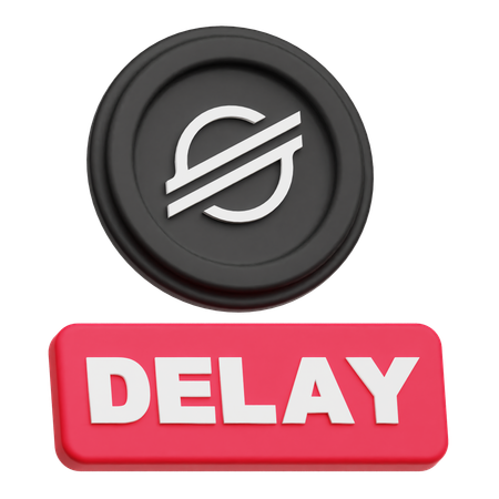 Stellar Coin delay  3D Icon