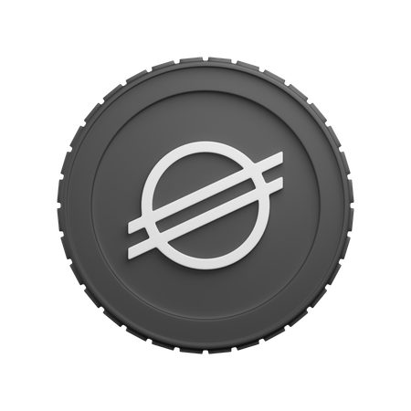 Stellar Crypto  3D Icon