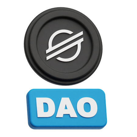 Stellar Dao  3D Icon