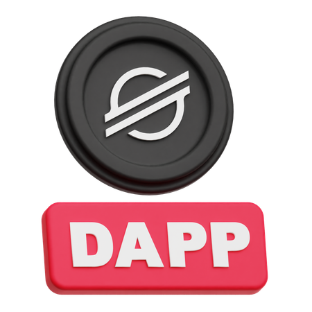 Stellar Dapp  3D Icon