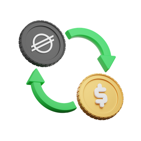 Stellar Exchange  3D Icon