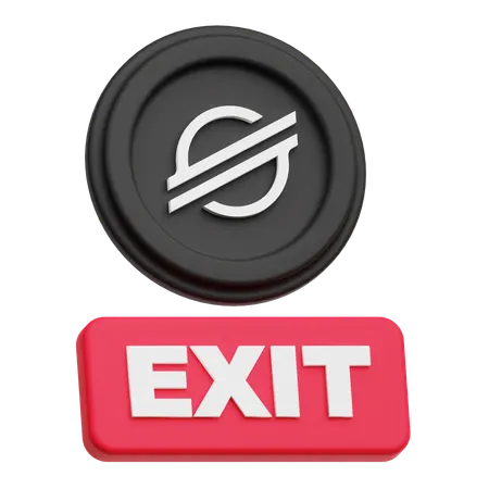 Stellar Exit  3D Icon