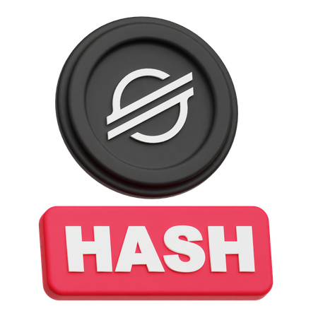 Stellar Hash  3D Icon