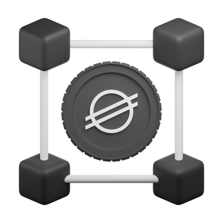 Stellar Network  3D Icon
