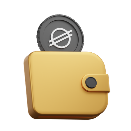 Stellar Wallet  3D Icon