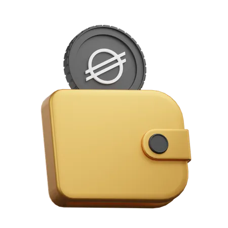 Stellar Wallet  3D Icon