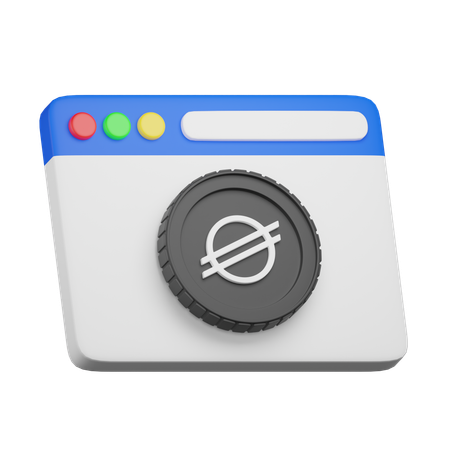Stellar Website  3D Icon