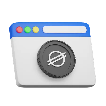Stellar Website  3D Icon