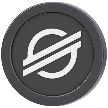 Stellar (XLM)  3D Icon