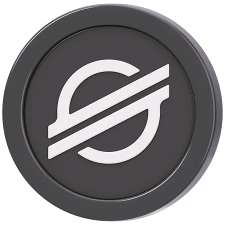 Stellar (XLM)  3D Icon
