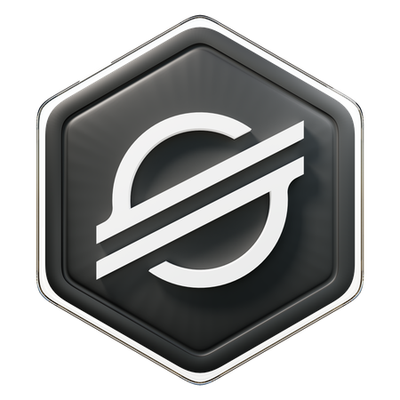 Stellar (XLM) Badge 3D Icon