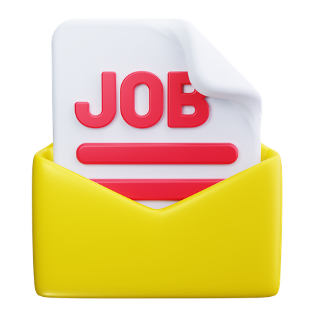 Jobangebot  3D Icon