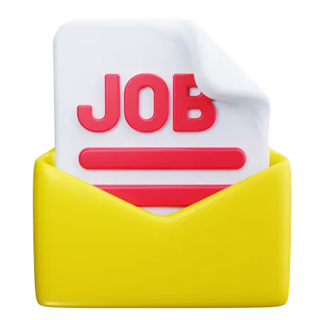 Jobangebot  3D Icon