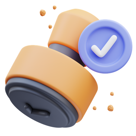 Stempel  3D Icon