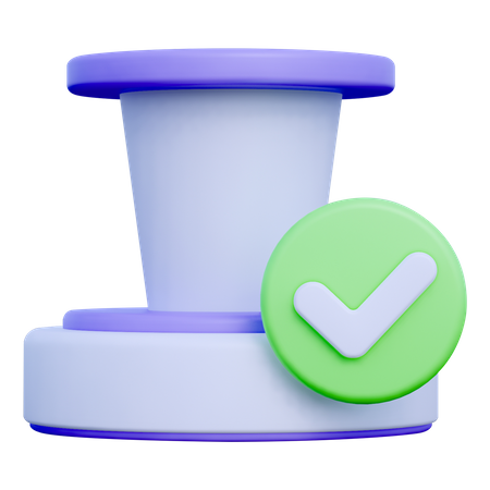 Briefmarke  3D Icon