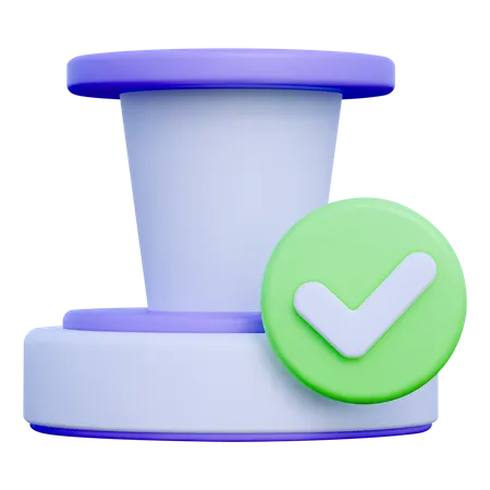 Briefmarke  3D Icon