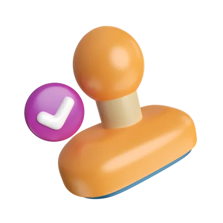 Stempel  3D Icon