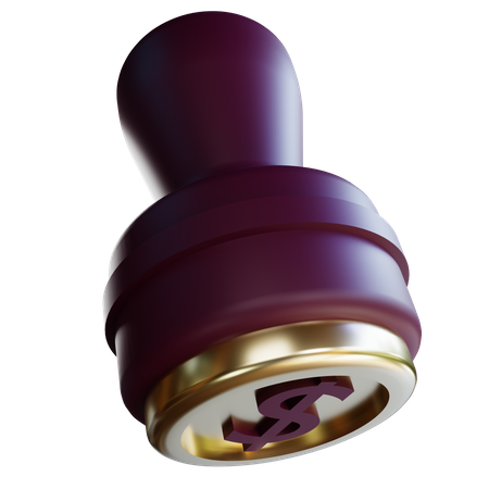 Stempel  3D Icon