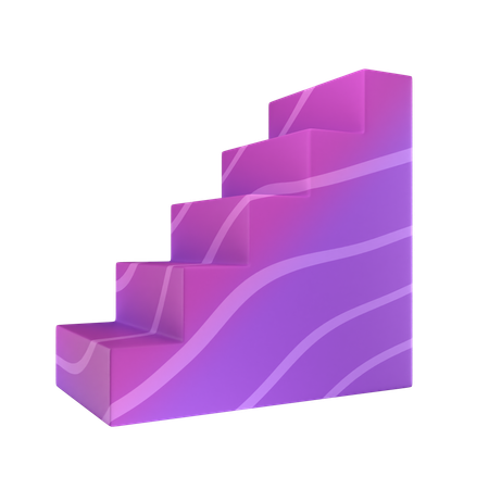 Step  3D Icon