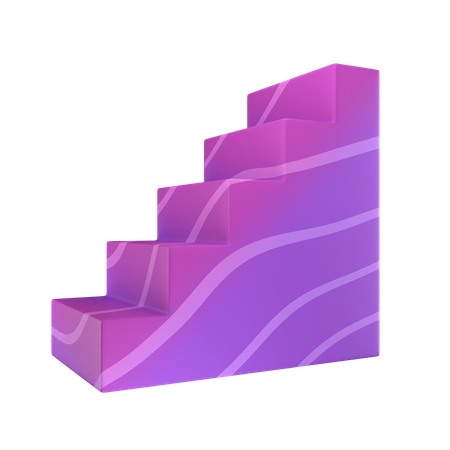 Step  3D Icon