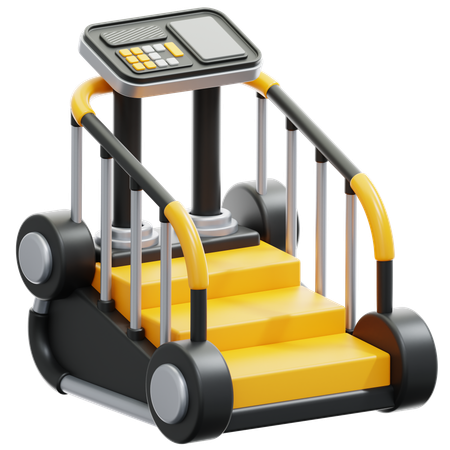 Step Mill  3D Icon