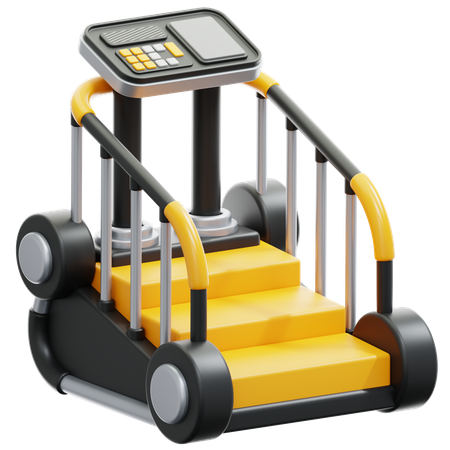 Step Mill  3D Icon