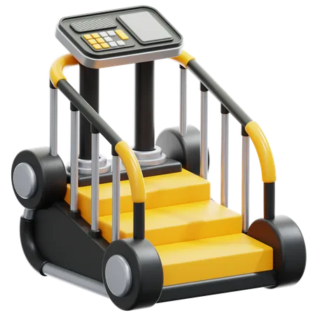 Step Mill  3D Icon