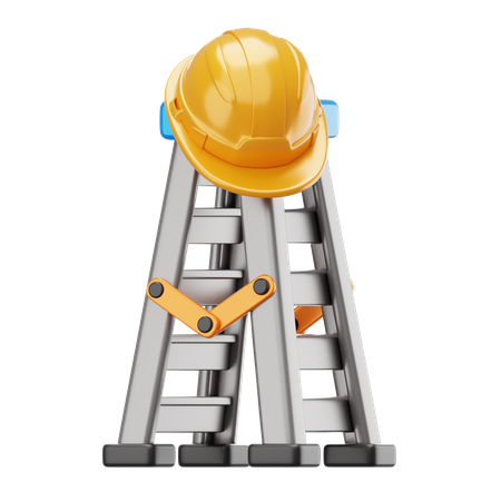 Steps  3D Icon
