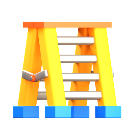 Steps  3D Icon