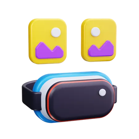 Stereoscopic  3D Icon