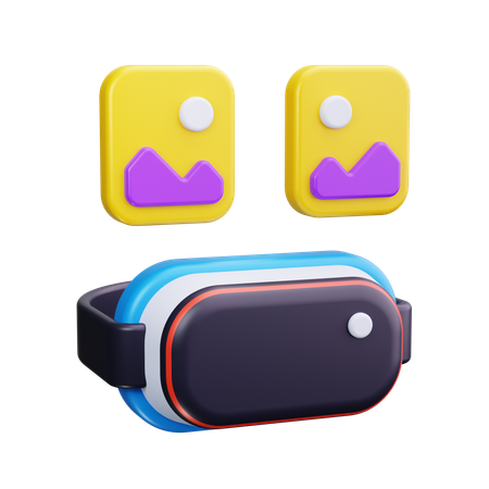 Stereoskopisch  3D Icon